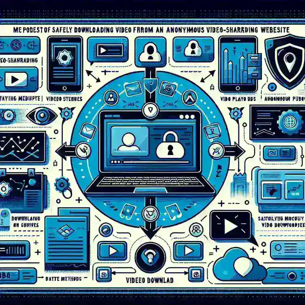 "Imagem ilustrativa de como baixar vídeos do YouTube em 2025, mostrando um laptop com ícones de download e o logotipo do YouTube, destacando métodos seguros e práticas eficazes."